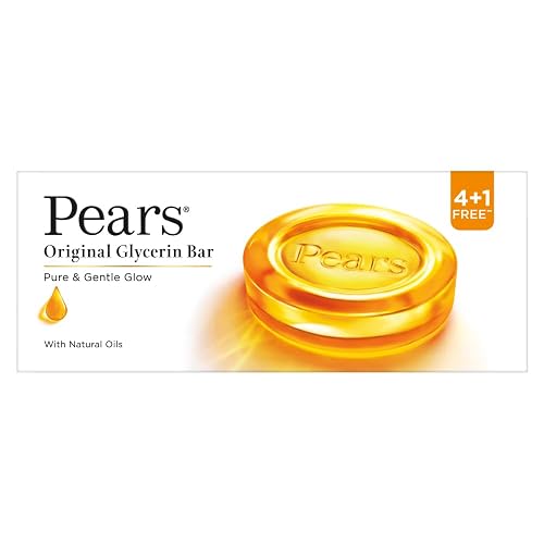 Pears Pure and Gentle Bathing Bar, 125g (Buy 4 Get 1 Free) Beauty & Personal Care Pears