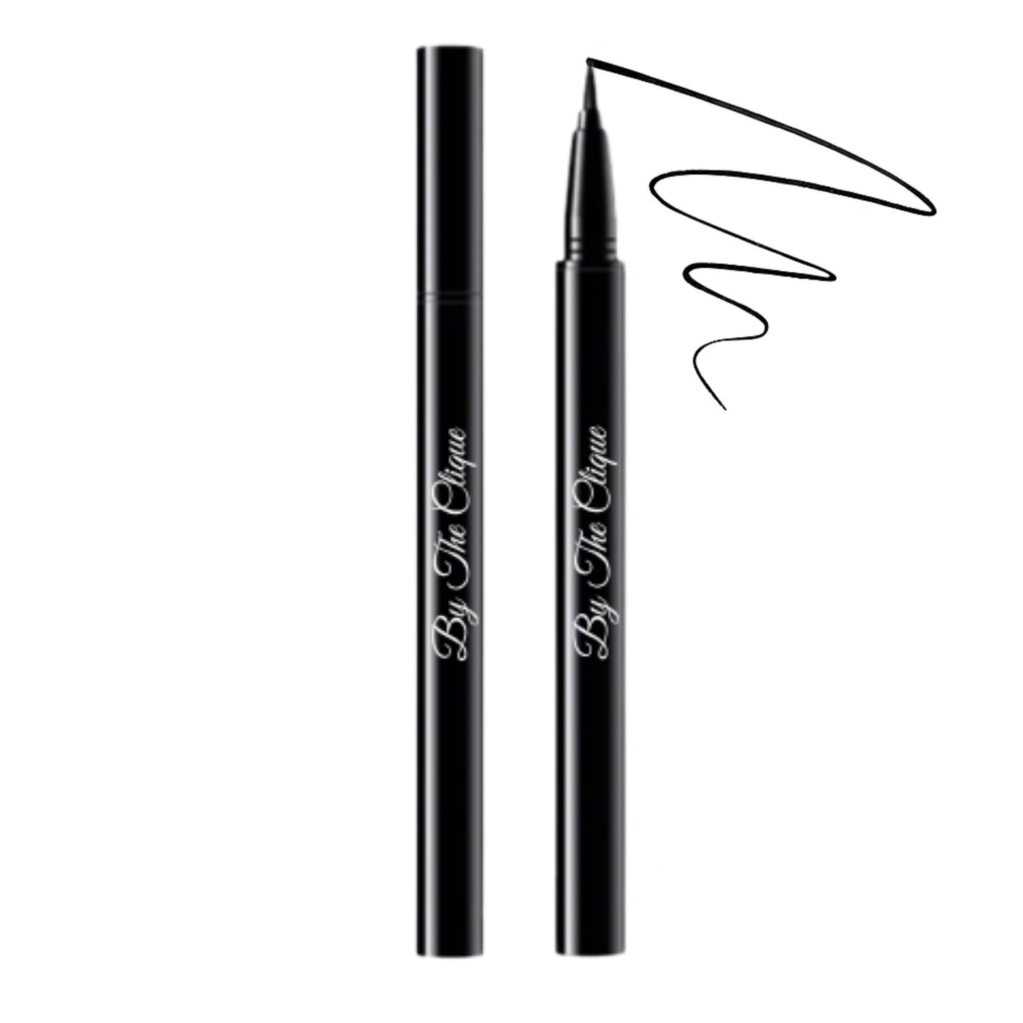 By The Clique Premium Waterproof Black Liquid Eyeliner | Smudge Proof - All Day Stay | Vegan, Gluten Free and Cruelty Free Beauty & Personal Care By The Clique