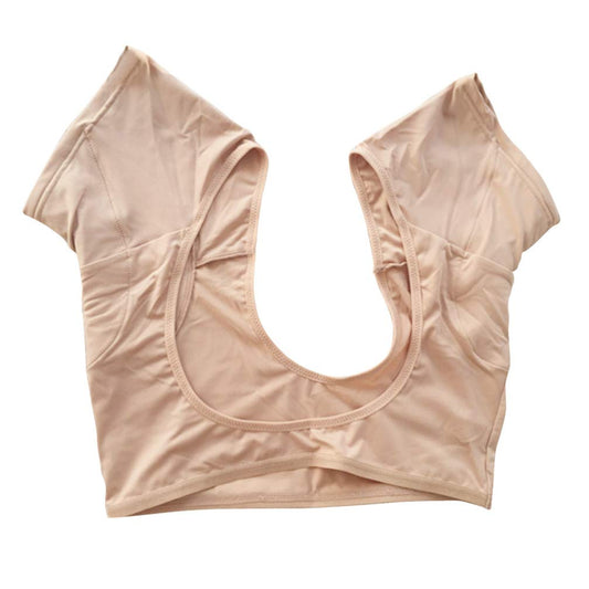 Women Underarm Sweat Vest Absorbing Pads Breathable Comfortable Guard Underwear for Sports Daily Wear Skin Color Size L Beauty and Personal Care SUPVOX