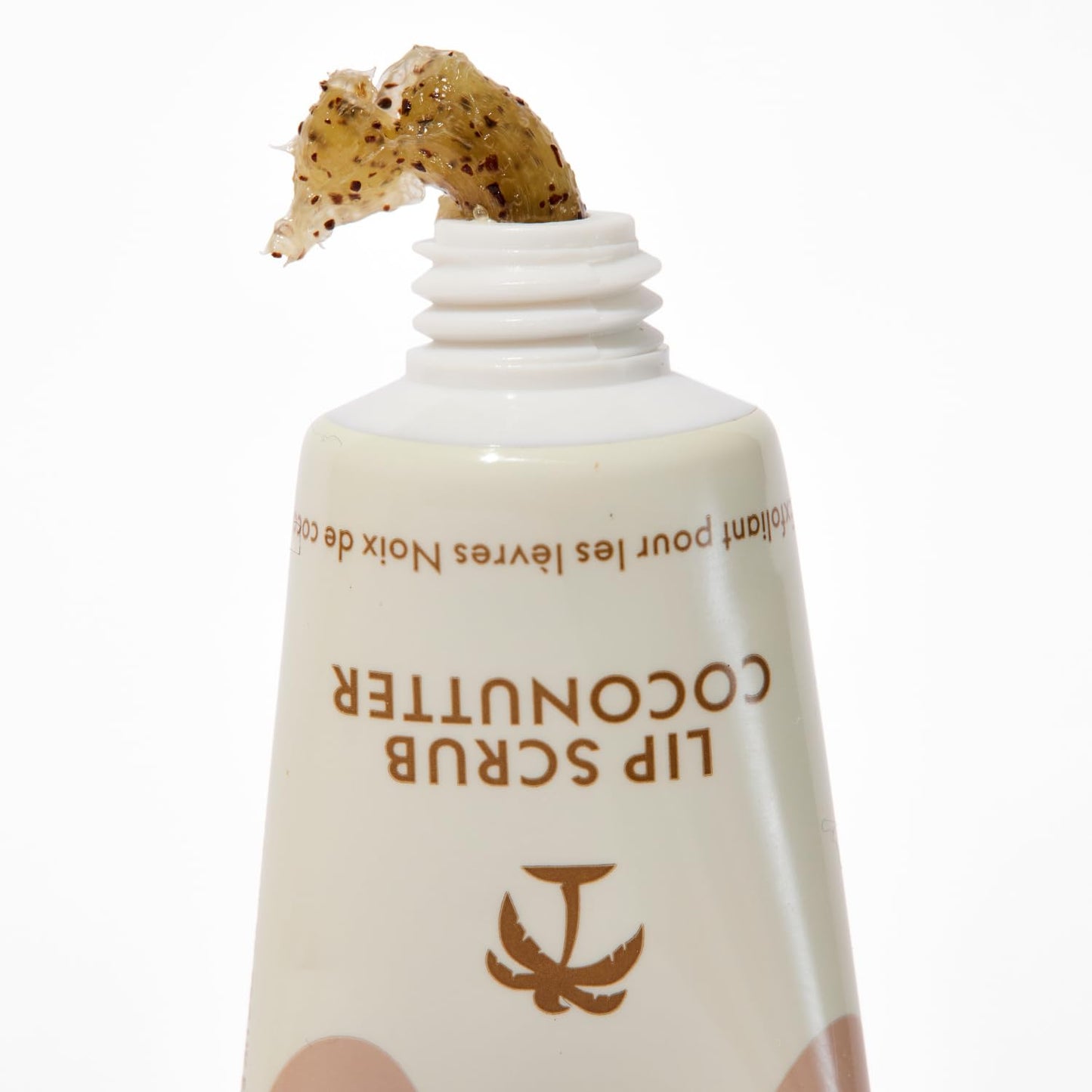 Lanolips Lip Scrub - Natural Lip Exfoliator Made with Lanolin, Vitamin E & Finely Ground Coconut Shells - Gentle Sugar Scrub for Healthy, Soft Lips Beauty and Personal Care Lanolips