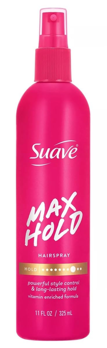 Suave Hairspray Max Hold 11 Ounce Pump (Pack of 6) Beauty & Personal Care DIKAYI