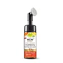 WOW Skin Science Vitamin C Exfoliating Face Wash With Brush, Soft, Silicones Bristles, Foaming Cleanser For All Skin Type, Hydrate For Smooth Skin Beauty & Personal Care BUYWOW