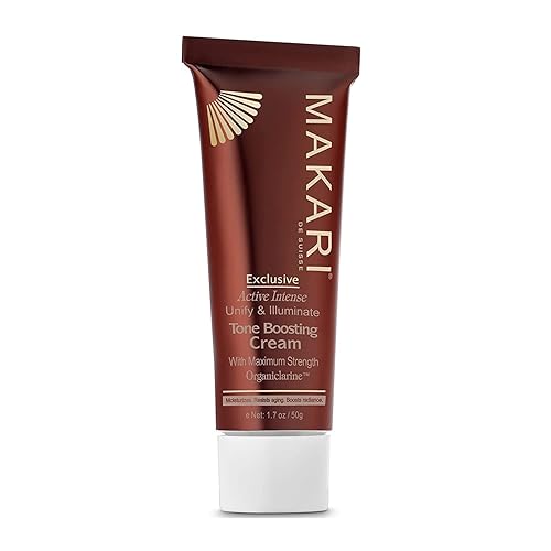 MAKARI Exclusive Active Intense Tone Boosting Face Cream (1.7 oz) | Skin-Brightening Facial Cream | Moisturizes and Softens | Smoothens Fine Lines Beauty & Personal Care MAKARI