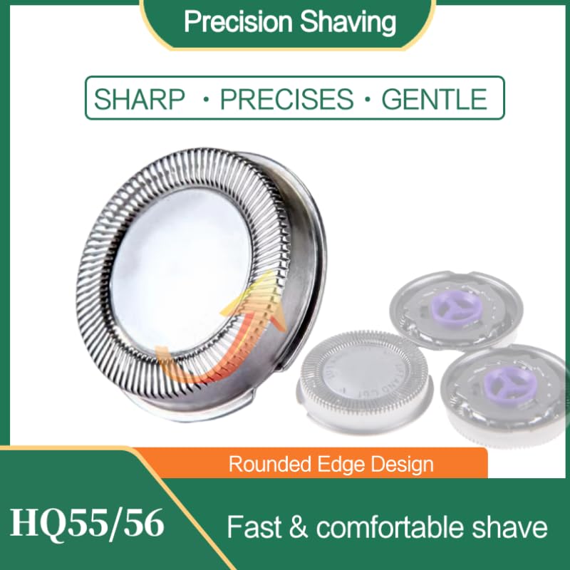 3PCS HQ55 Replacement Heads Shaver Blade Suitable for Norelco replacement heads 5821xl HQ3/4 HQ56 4401lc 5810XL 5803XL 5822xl 5802XL 5801XL Beauty and Personal Care BNVXR