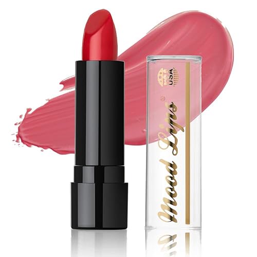 Mood Lips Color Changing Lipstick | Long Lasting Lip Stain Effect | 12 Hour Wear | Magic pH Tint | Aloe Vera Hydrating & Moisturizing | Made in USA | Beauty & Personal Care Mood Lips