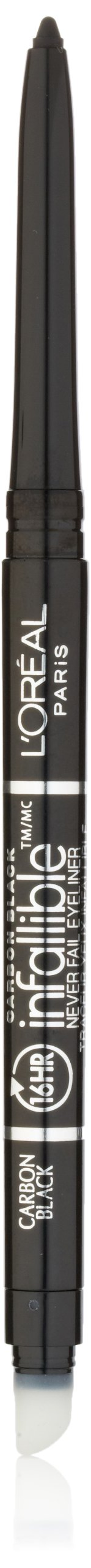L’Oréal Paris Infallible Never Fail Eyeliner, Carbon Black, 0.008 oz. Beauty & Personal Care L'Oreal Paris