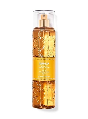 Bath & Body Works Dahlia Fine Fragrance Mist 8 Fluid Ounce Spray (Packaging As Pictured) Beauty & Personal Care Bath & Body Works