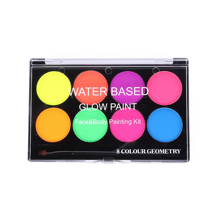 Water based colors painted body and face (WTCOLOR6) Beauty & Personal Care MayGirl