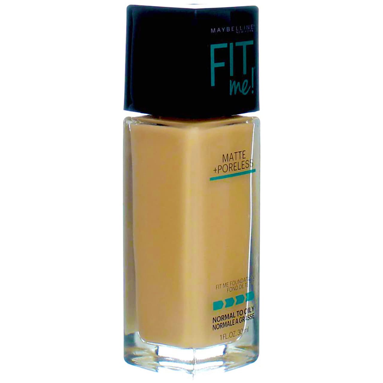 Maybelline New York Fit Me Matte Plus Pore Less Foundation Makeup, Pure Beige, 1 Fluid Ounce Beauty & Personal Care MAYBELLINE