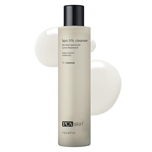 PCA SKIN 5% Benzoyl Peroxide Face Wash, Foaming Acne Facial Cleanser for Oily and Acne Prone Skin, Eliminates Existing Acne and Helps Prevent Future Beauty & Personal Care PCA SKIN