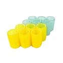 Large Self-Grip Hair Roller Assorted Colors (Pink, Yellow, Blue, Green) (Large) Beauty & Personal Care THE UM24
