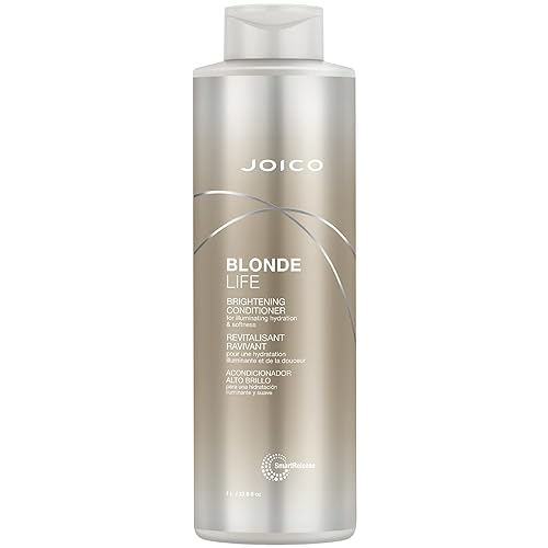 Joico Blonde Life Brightening Conditioner | For Blonde Hair | Illuminate Hydration & Softness | Add Softness & Smoothness | Sulfate Free | With Monoi Beauty & Personal Care Joico