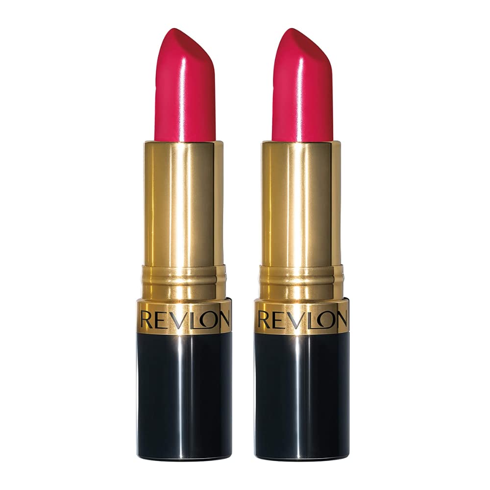 REVLON 2 x Super Lustrous Lipstick 4.2g - 775 Super Red Beauty & Personal Care REVLON