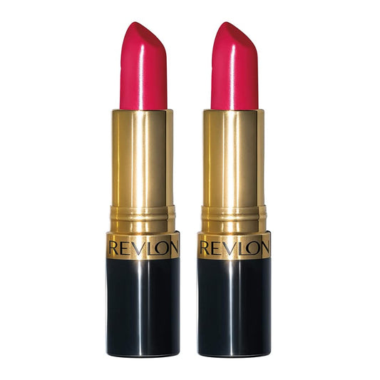 REVLON 2 x Super Lustrous Lipstick 4.2g - 775 Super Red Beauty & Personal Care REVLON