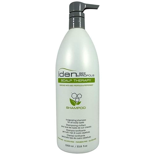 IDEN Bee Propolis Scalp Therapy Shampoo, For Sensitive Scalp, Soothes Irritation, Promotes Healthy Scalp, 33.8 fl.oz Beauty & Personal Care IDEN