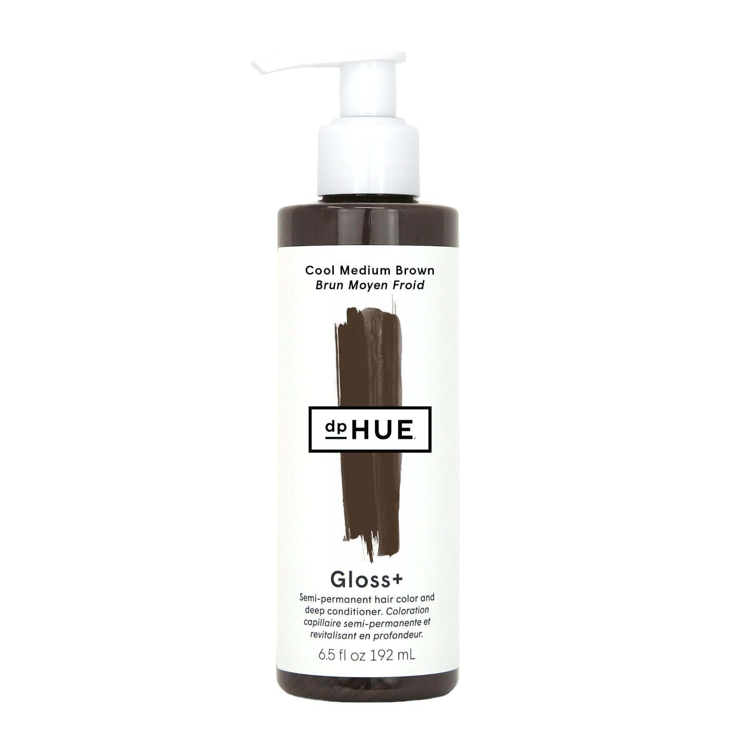 dpHUE Gloss+, Cool Medium Brown - Boosts Fading & Faded Hair Color - 8-12 Applications per Bottle - Lasts Up to 8 Washes Beauty & Personal Care dpHUE