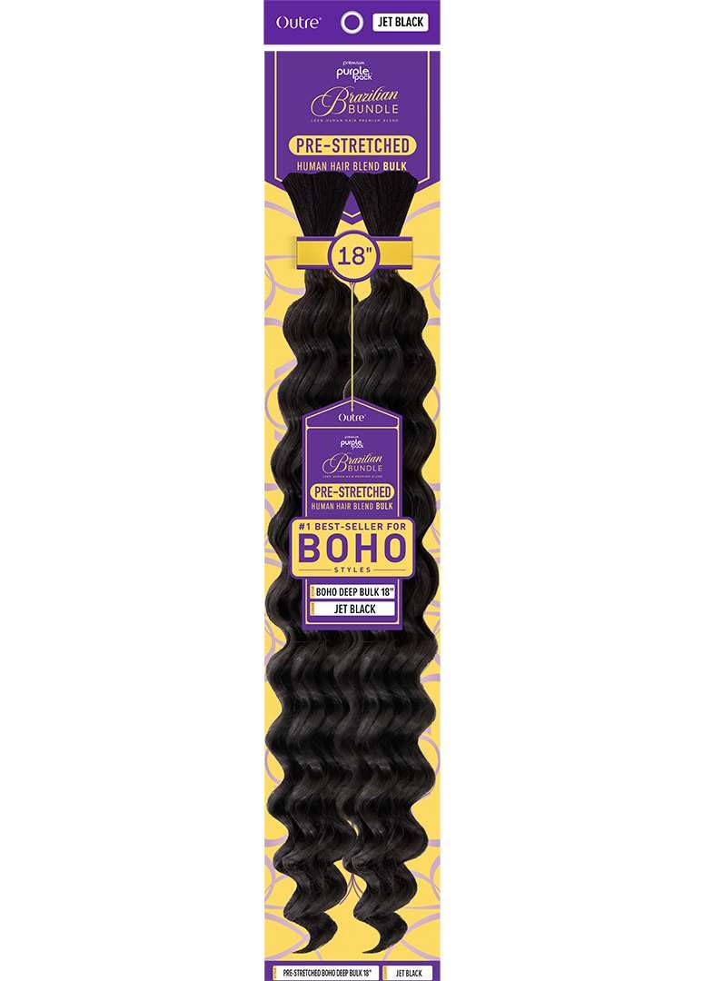 Outre Purple Pack Brazilian - Prestretched Boho Deep Bulk 18" (DR27)