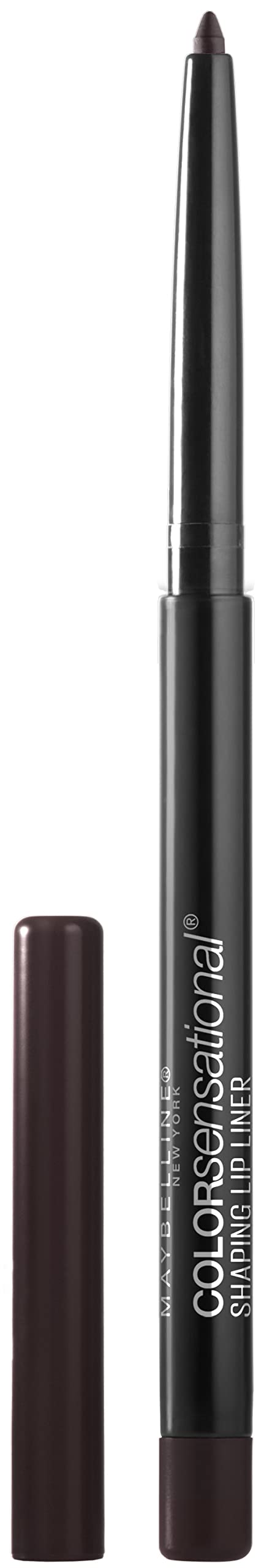 Maybelline Color Sensational Shaping Lip Liner with Self-Sharpening Tip, Rich Chocolate, Chocolate Brown, 1 Count Beauty & Personal Care MAYBELLINE