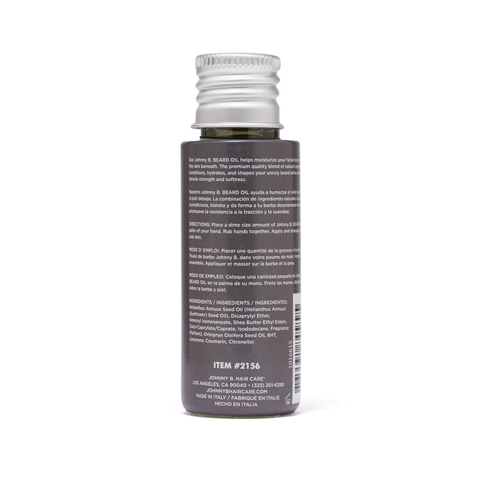 JOHNNY B. Beard Oil Beauty and Personal Care JOHNNY B.