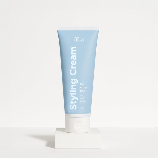 Curly Bird | Curl Defining Styling Cream | Fragrance Free | Family Friendly for Kids & Adults | Natural and Organic Ingredients | Medium Hold Without Beauty & Personal Care Curly Bird