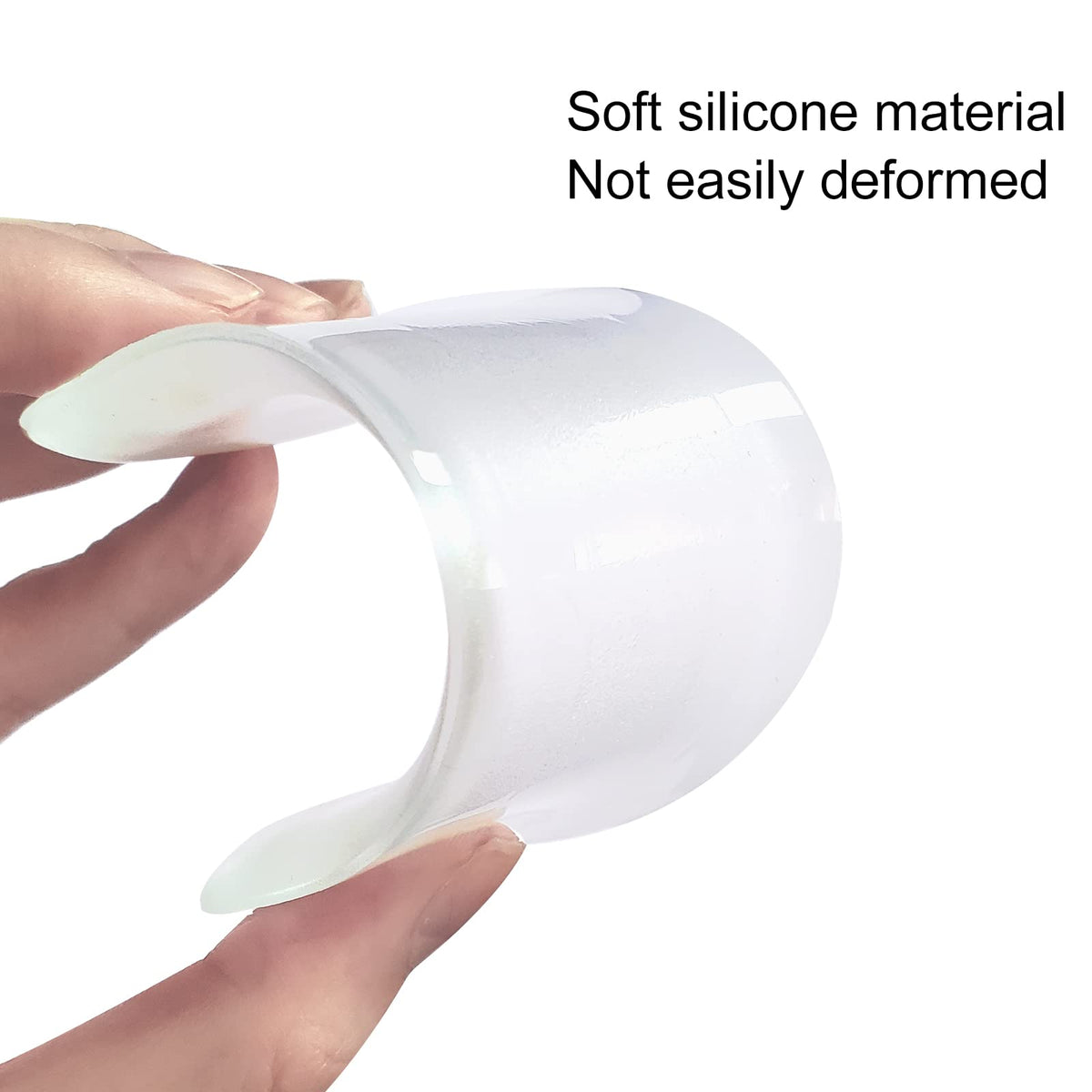 YEAJOIN 6PCS Silicone False Eyelash Holder Pads for Eyelash Extensions Loose Lash, Reusable Eyelash Extensions Tools, Transparent and Pink Beauty & Personal Care YEAJOIN
