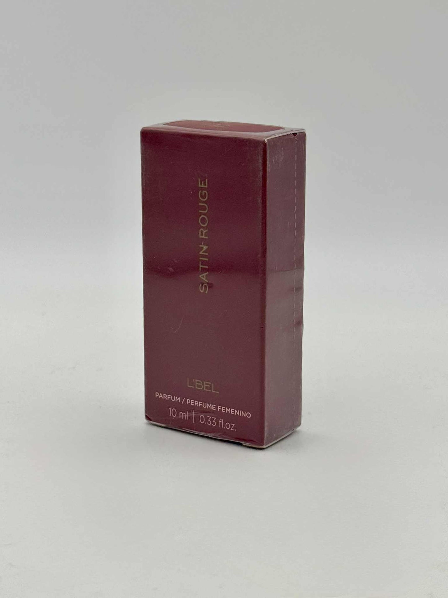 L'Bel Satin Rouge Eau de Parfum Atomiseur Pour Femme, Sweet and Intense Fragrance, .33 fl oz / 10ml Beauty & Personal Care L'Bel