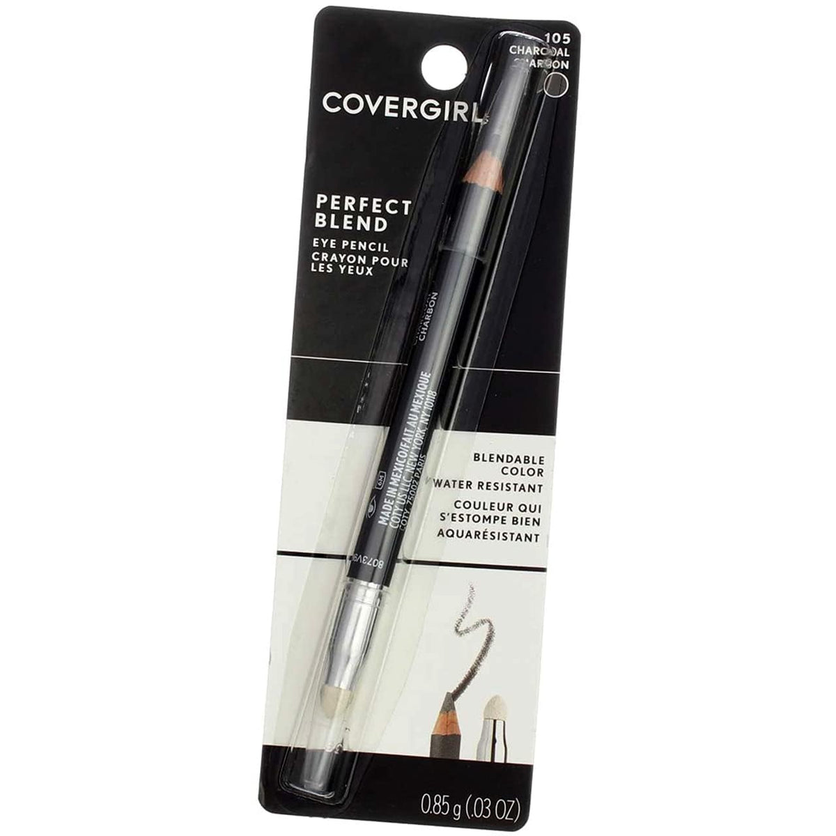 COVERGIRL Perfect Blend Eyeliner Pencil Charcoal Neutral, .03 oz