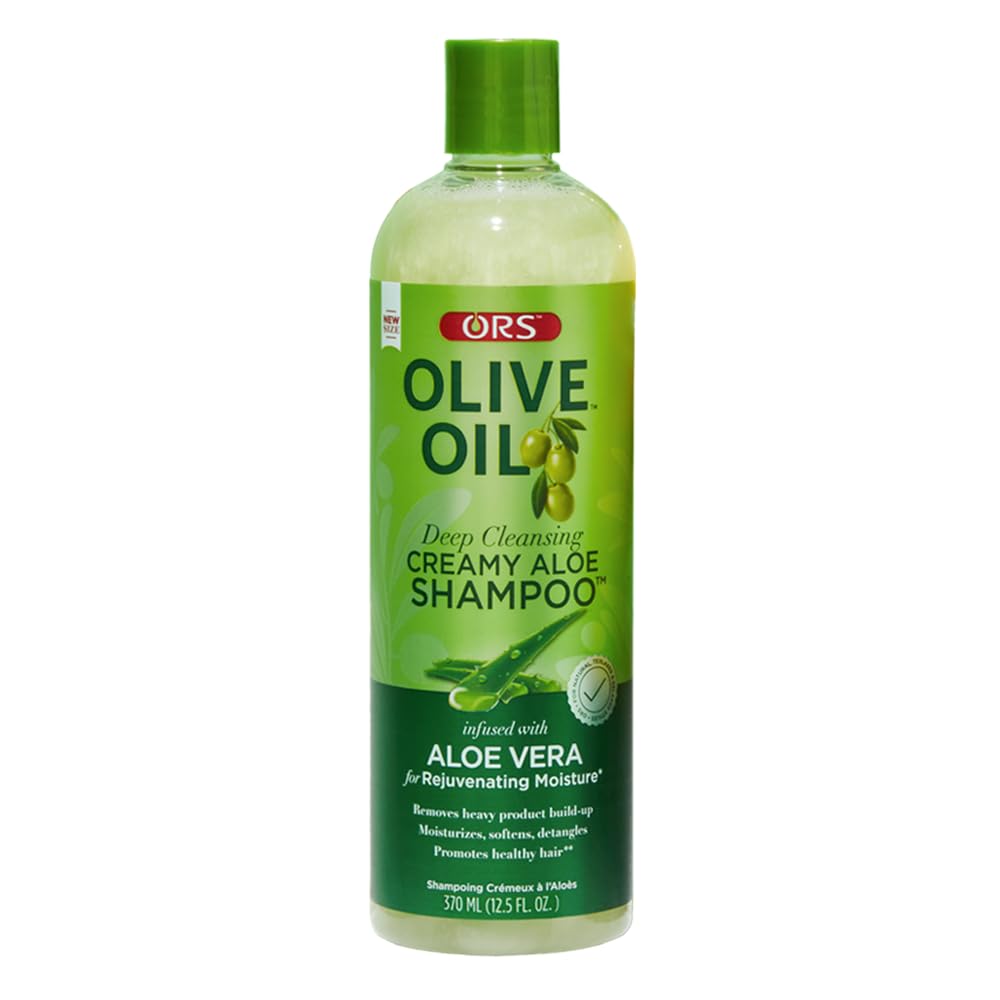 ORS Olive Oil Moisture Restore Creamy Aloe Shampoo Infused with Aleo Vera 12.5 Ounce Beauty & Personal Care ORS