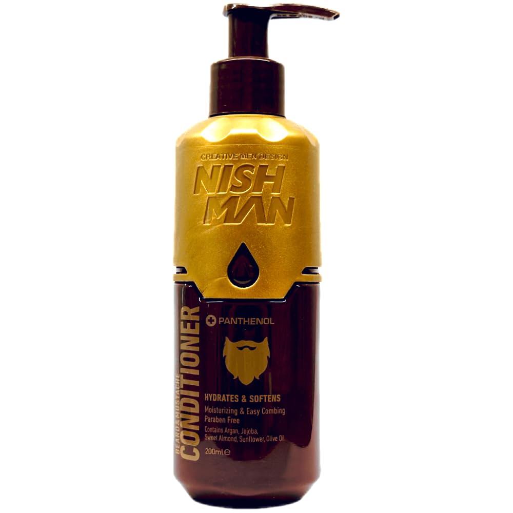 Nishman Beard & Mustache Cream Conditioner 200 ml Beauty and Personal Care nishman