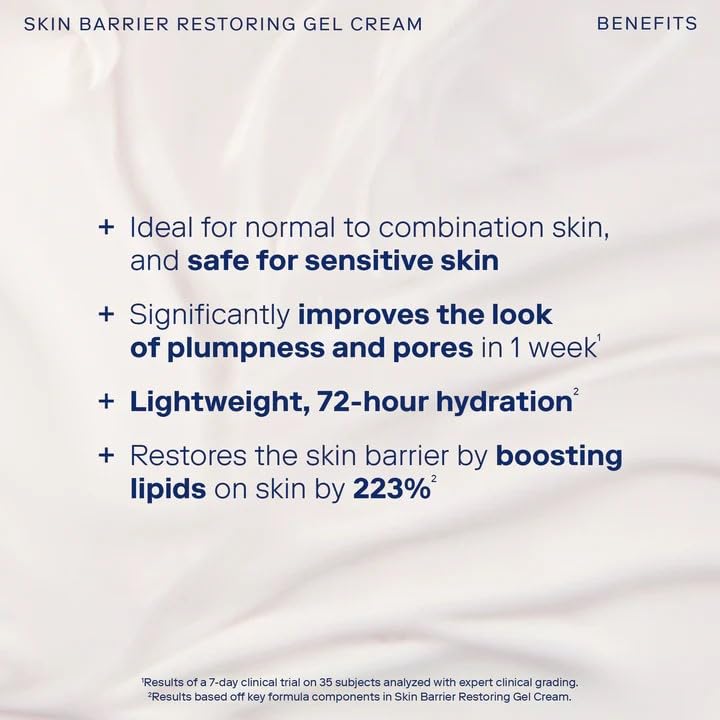 Skinfix Barrier+ Skin Barrier Restoring Gel Cream Mini - 0.5 oz - Hydrating Face Cream for Dry Skin - Strengthens, Visibly Plumps & Firms Beauty & Personal Care Skinfix