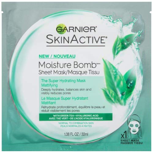 Skin Active Moisture Bomb Super Hydrating Sheet Mask (Pack of 2) Beauty & Personal Care Garnier