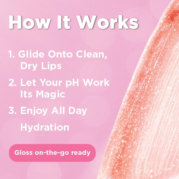 LIVAURA Shimmer Lip Gloss pH Activated, Glitter Lip Gloss for Women, Glossy, Shiny, Sparkly LipGloss, High-Shine Glittery Lipstick, Glimmer Sparkle Beauty & Personal Care LIVAURA