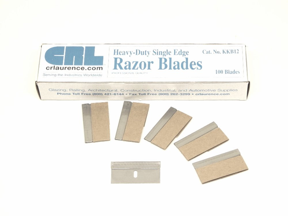 CRL .012 Heavy Duty Single Edge Razor Blades 500 Count Beauty and Personal Care CRL
