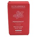 Sunaroma Bar Pepper Mint Oil Soap 8 Ounce (236ml) (6 Pack) Beauty & Personal Care SUNAROMA