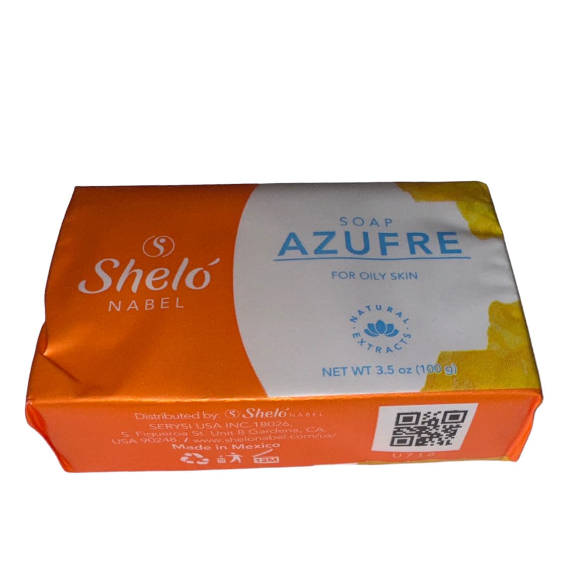 Sheló NABEL Facial Cleansing Washes Soap (Azufre) Beauty & Personal Care Sheló NABEL