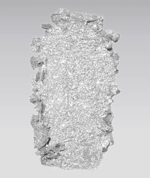 Half Magic GLITTERPUCK Cyber Diamond (Silver) - sparkling pressed glitter for eyes, face and body + Bonus Premium Korean BlueBerry Sheet Masque Beauty & Personal Care Half Magic