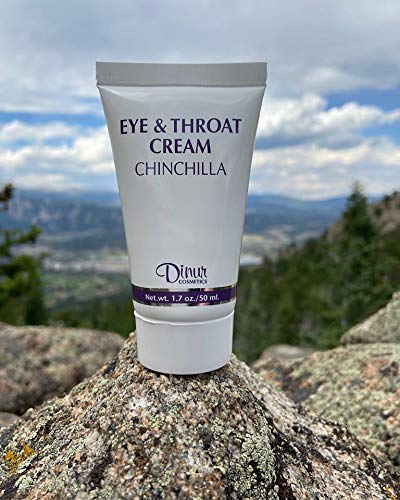 Dinur Cosmetics Chinchilla Eye & Throat Cream Reduces Fine Lines Wrinkles Puffy Eyes & Under Eye Dark Circles Penetrates Delicate Skin for Men & Women Beauty & Personal Care Dinur Cosmetics