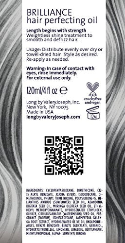 Long by Valery Joseph Brilliance Hair Perfecting Oil, 4 fl. oz. Beauty & Personal Care Long by Valery Joseph