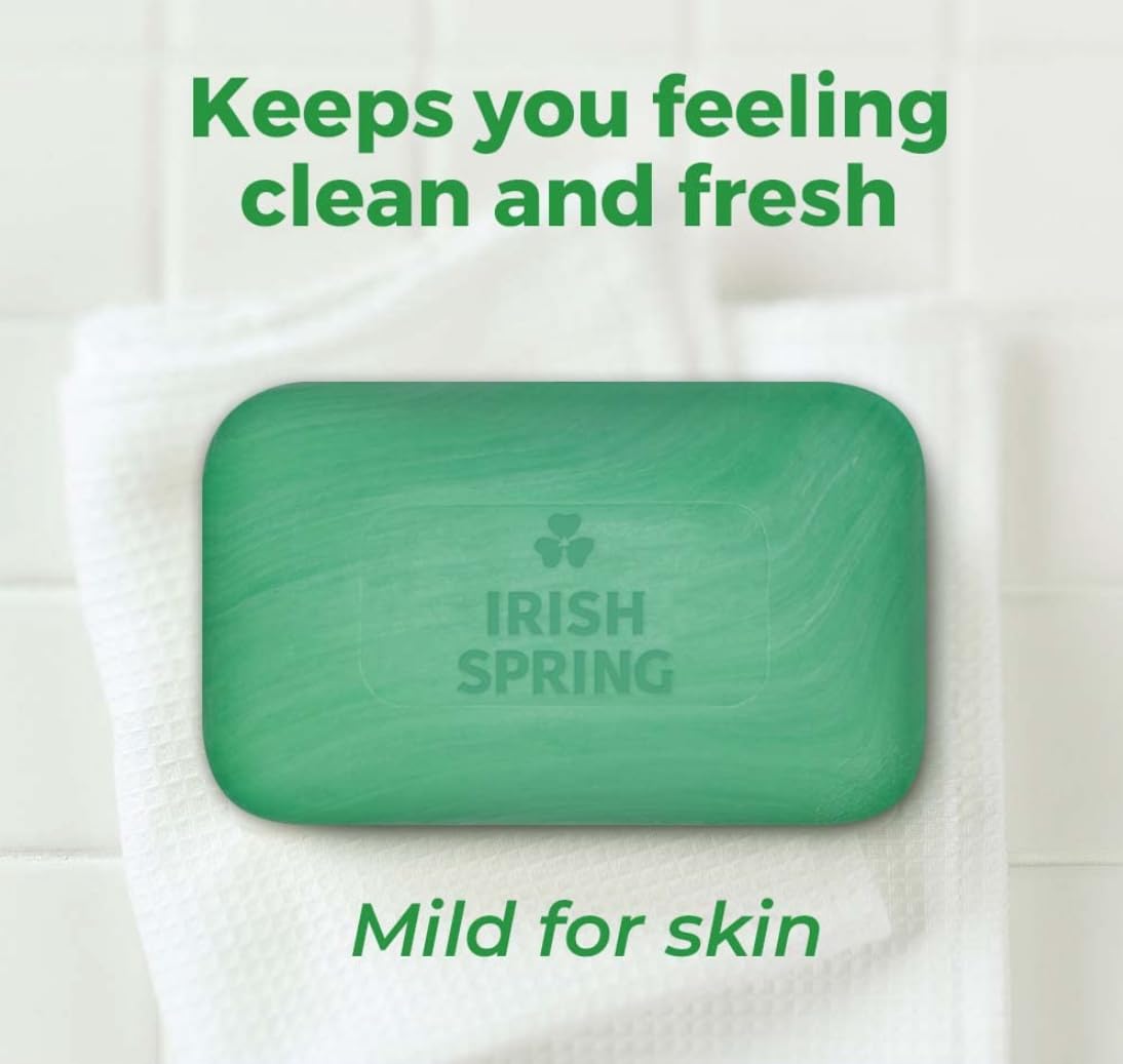 Irish Spring Aloe Bar Soap 3.75 Oz-pack of 20 Bars Beauty & Personal Care Irish Spring