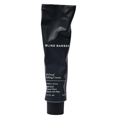 Blind Barber 30 Proof Hair Cream for Men - Styling Cream & Beard Tamer - Light Hold & Natural Shine - Paraben & Sulfate-Free, Water-Based Hair Beauty & Personal Care Blind Barber