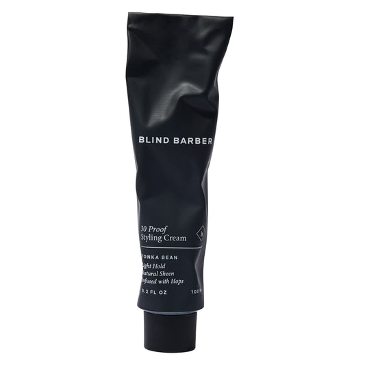 Blind Barber 30 Proof Hair Cream for Men - Styling Cream & Beard Tamer - Light Hold & Natural Shine - Paraben & Sulfate-Free, Water-Based Hair Beauty & Personal Care Blind Barber