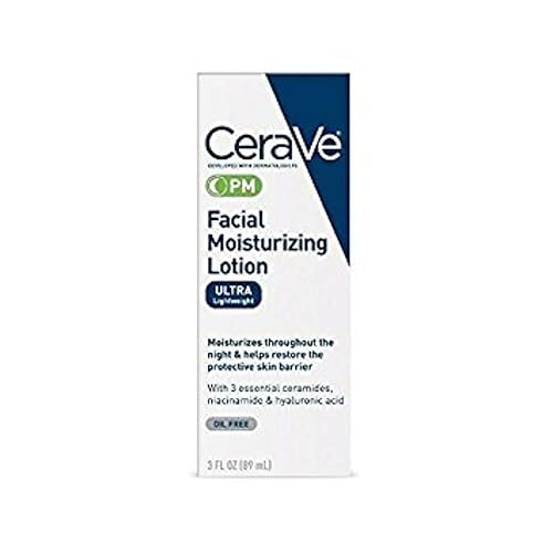 CeraVe Facial Moisturizing Lotion PM Ultra Lightweight 3 oz Beauty & Personal Care CeraVe