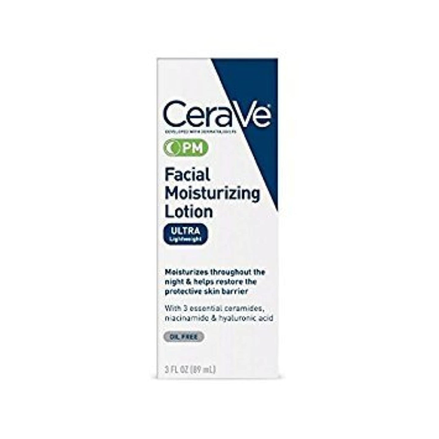 CeraVe Facial Moisturizing Lotion PM Ultra Lightweight 3 oz Beauty & Personal Care CeraVe