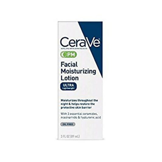 CeraVe Facial Moisturizing Lotion PM Ultra Lightweight 3 oz Beauty & Personal Care CeraVe