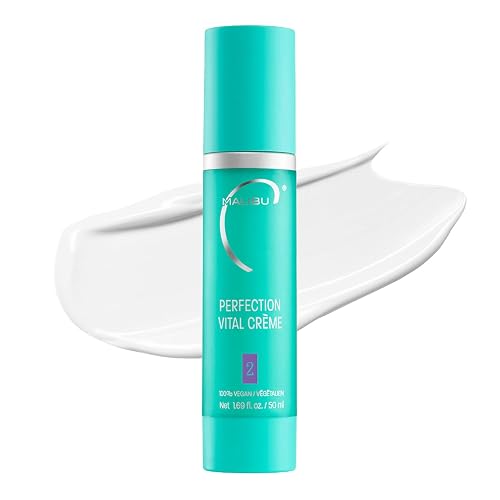 Malibu C Perfection Vital Crème - Daily Face Moisturizer for Dry Skin with Peptide & Pro Vitamin B5 - Hydrating Moisturizer for Fine Lines, Wrinkles Beauty & Personal Care Malibu C
