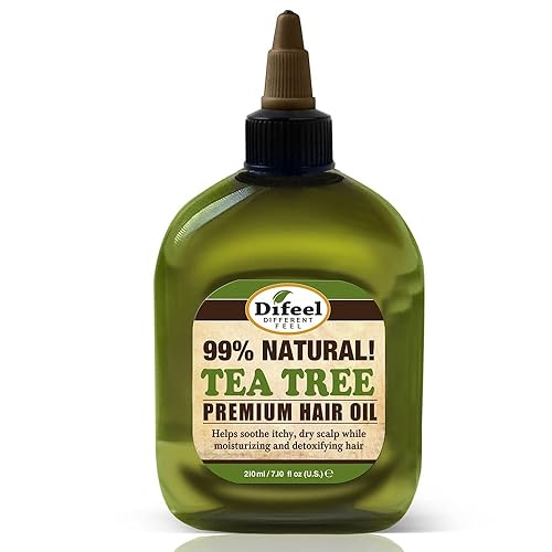 Difeel Premium Natural Hair Oil - Tea Tree Oil for Dry Scalp 7.1 Ounce Beauty & Personal Care Difeel