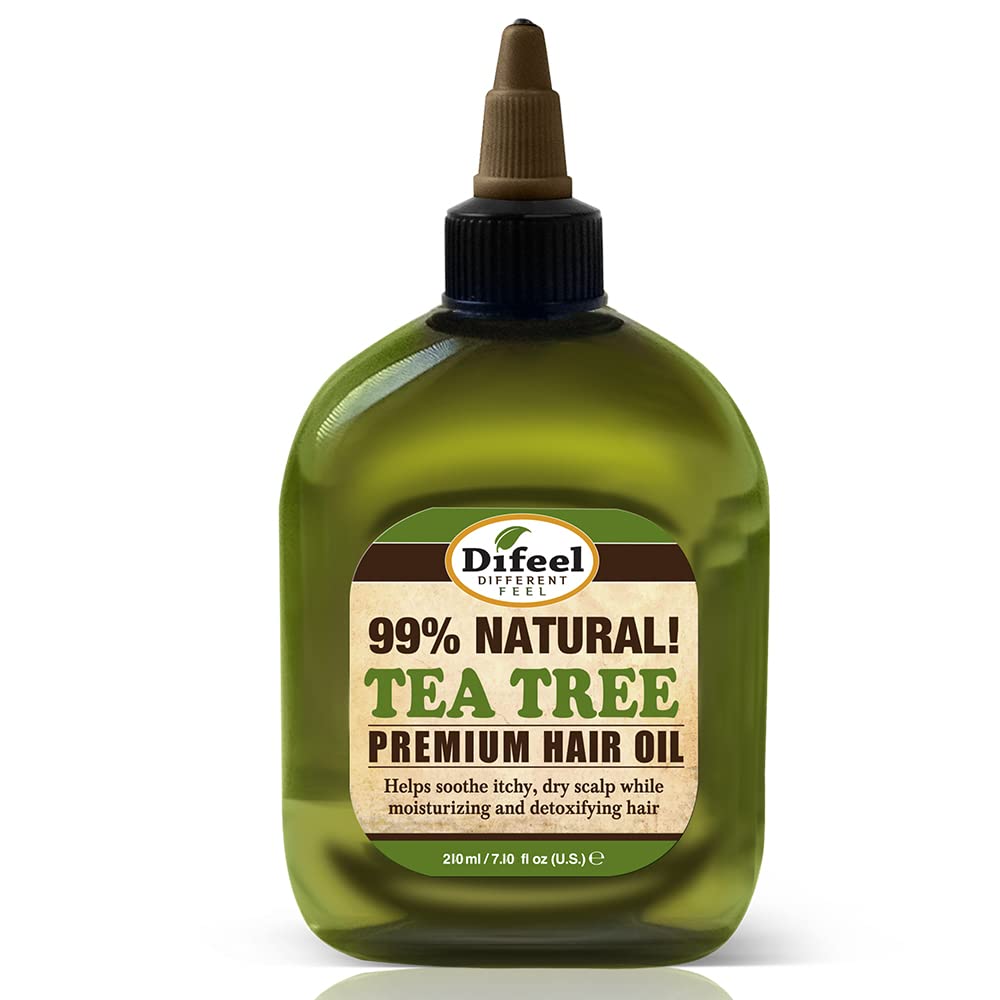 Difeel Premium Natural Hair Oil - Tea Tree Oil for Dry Scalp 7.1 Ounce Beauty & Personal Care Difeel