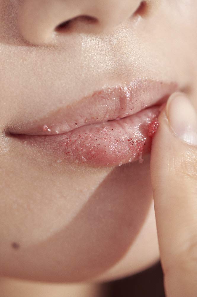 Henné Organics Lip Exfoliator - Natural and Organic Sugar Scrub - Nordic Berries Beauty and Personal Care HennÃ Organics