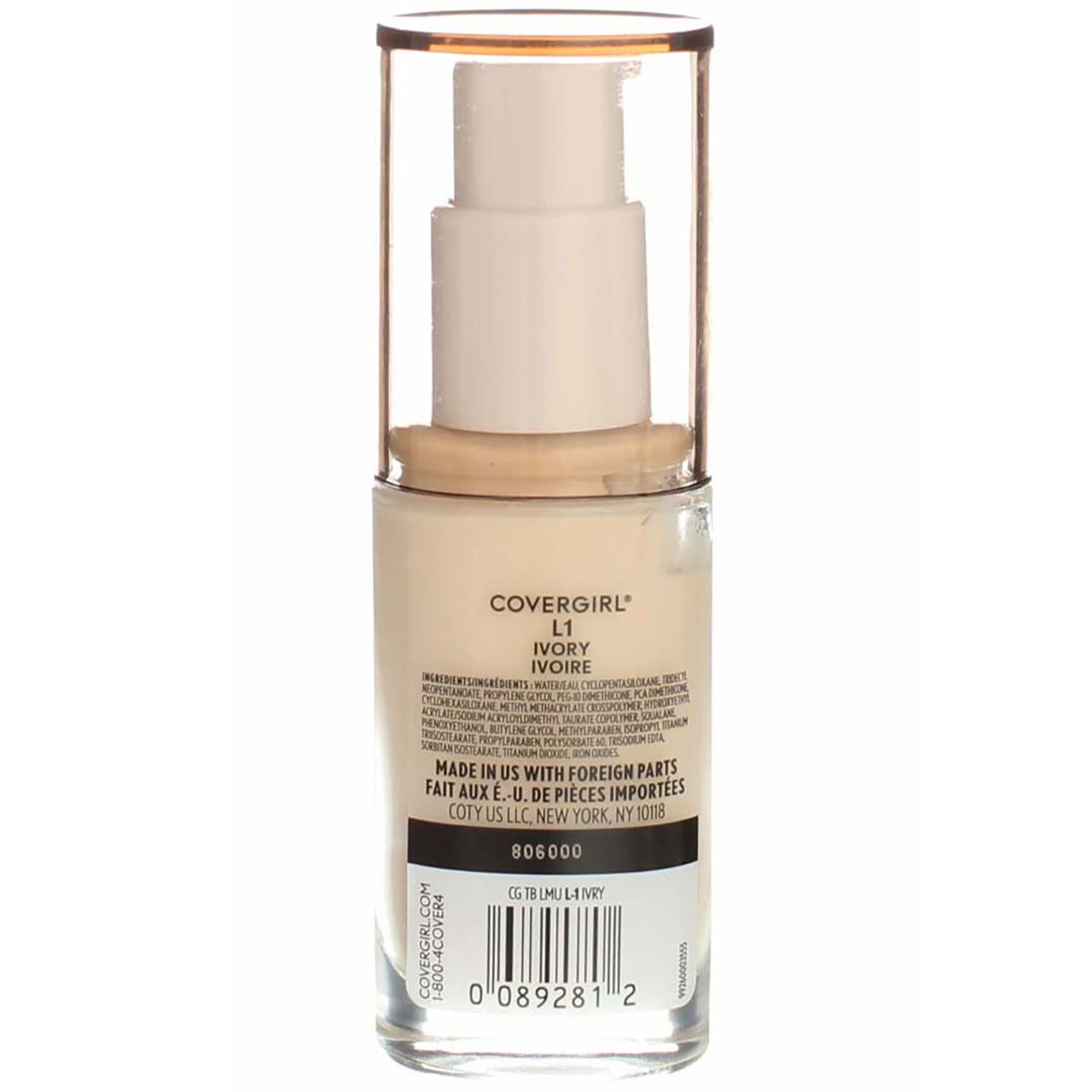 Cover Girl Trublend Liquid Foundation Ivory L1 - Pack of 2 Beauty & Personal Care COVERGIRL