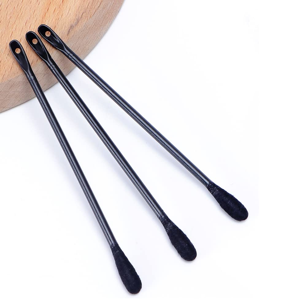 100Pcs Disposable Plastic Blackhead Remover Pimple Popper Tool Professional Double Headed Blackhead Extractor Removal Stick Cotton Swab Beauty Tool Beauty & Personal Care luzen